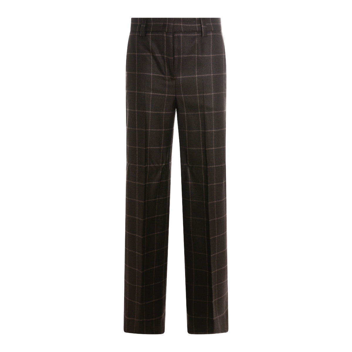BROWN WOOL PANTS