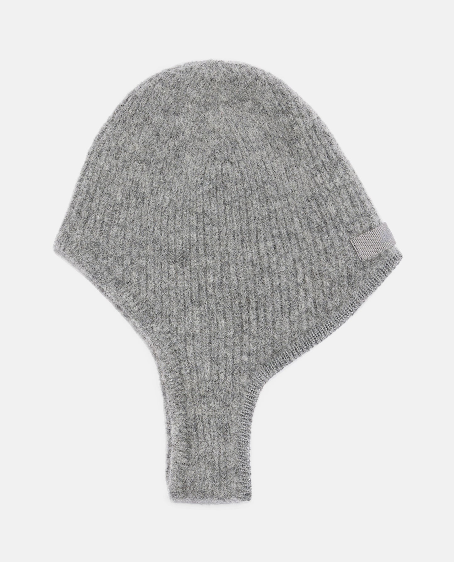 GROSGRAIN WOOL HOOD