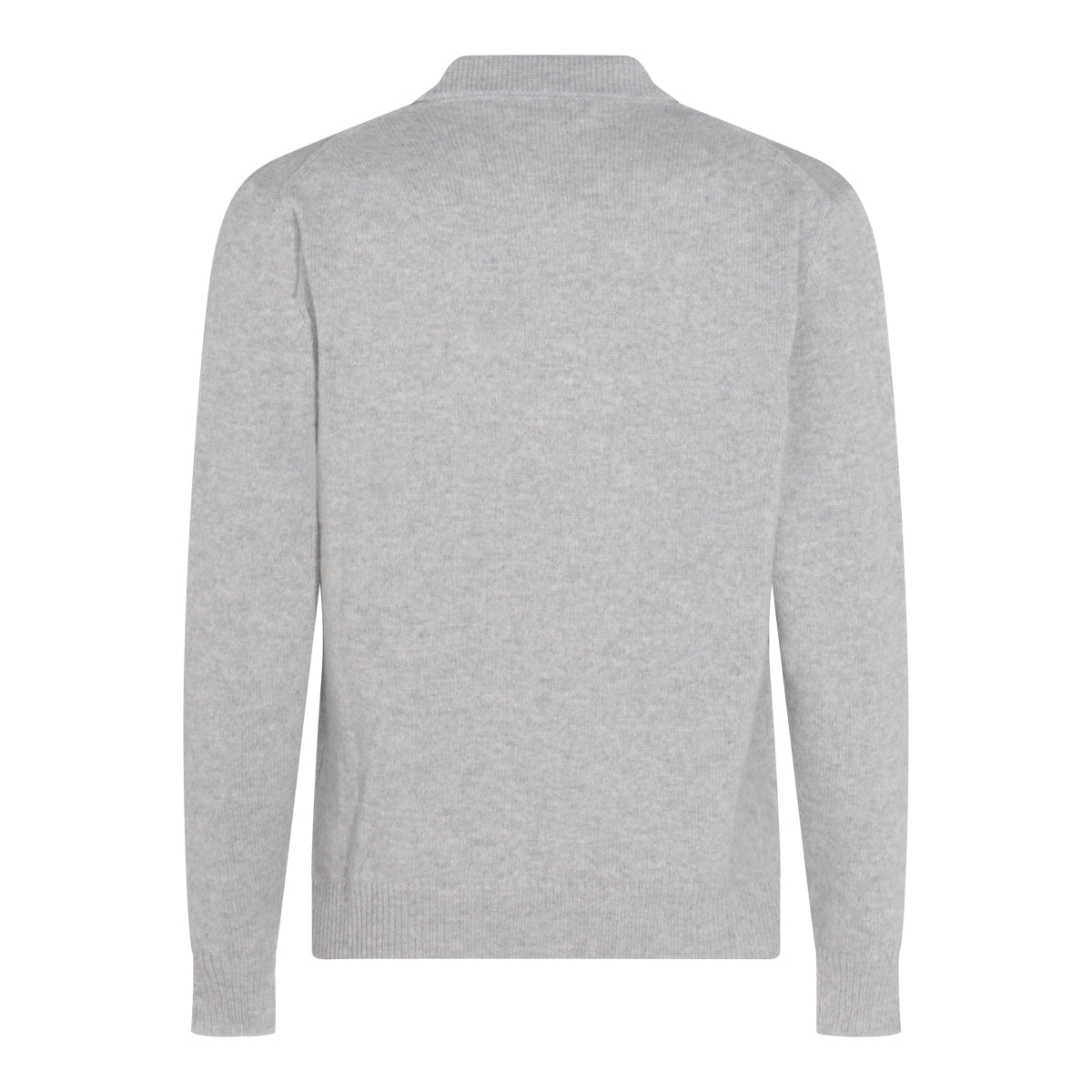 GREY WOOL KNITWEAR