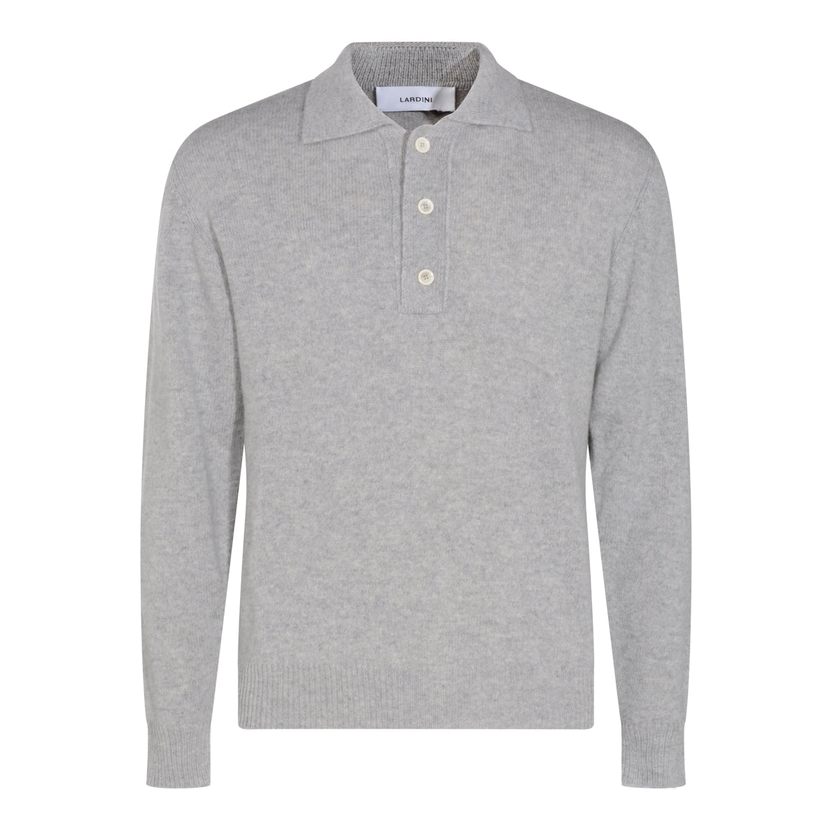 GREY WOOL KNITWEAR