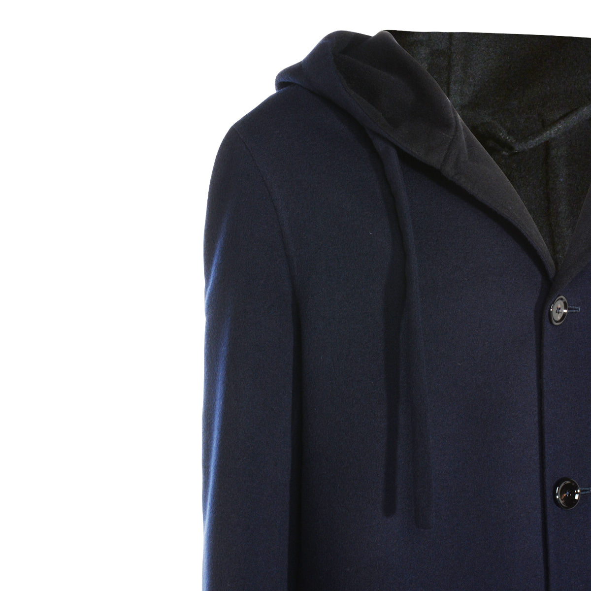 BLUE WOOL COAT
