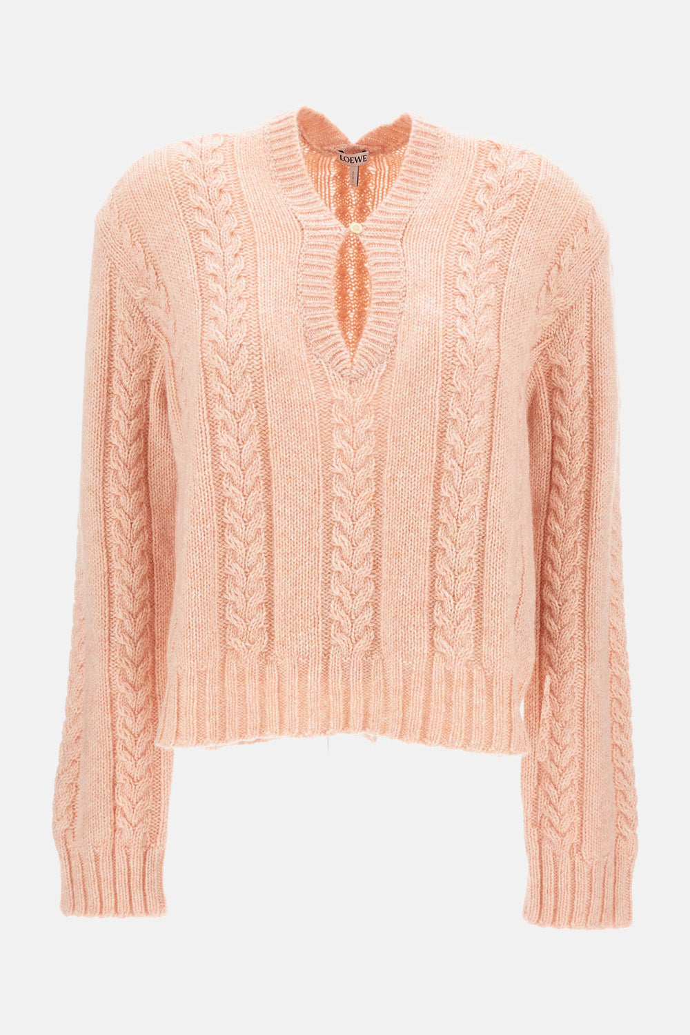 V NECK WOOL SWEATER