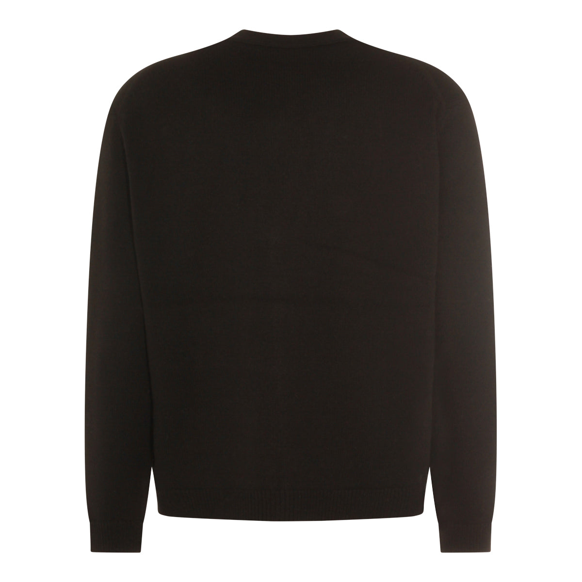 BLACK WOOL KNITWEAR