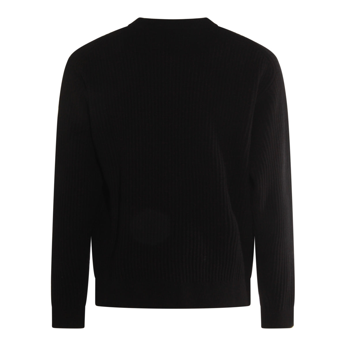 BLACK WOOL KNITWEAR