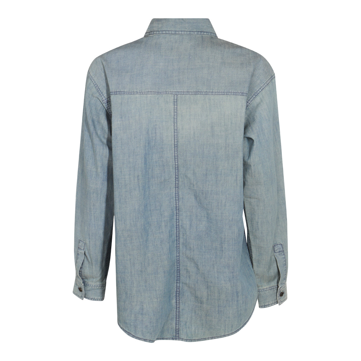 BLUE COTTON OVELIA-GA SHIRT