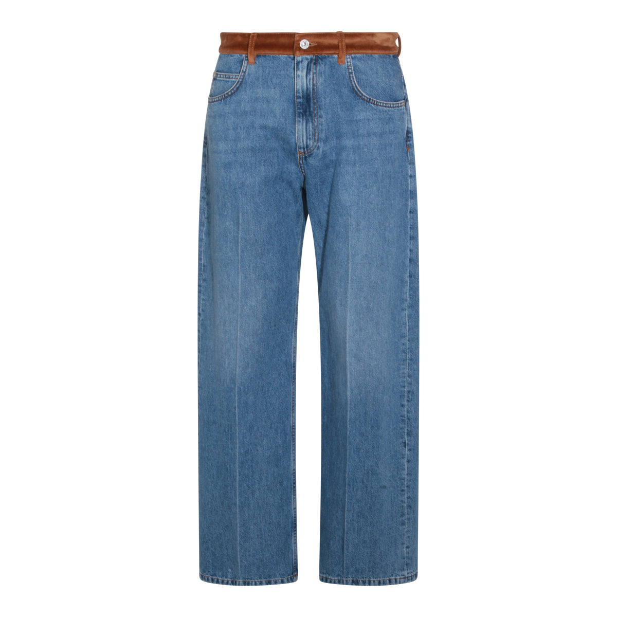 BLUE COTTON JEANS