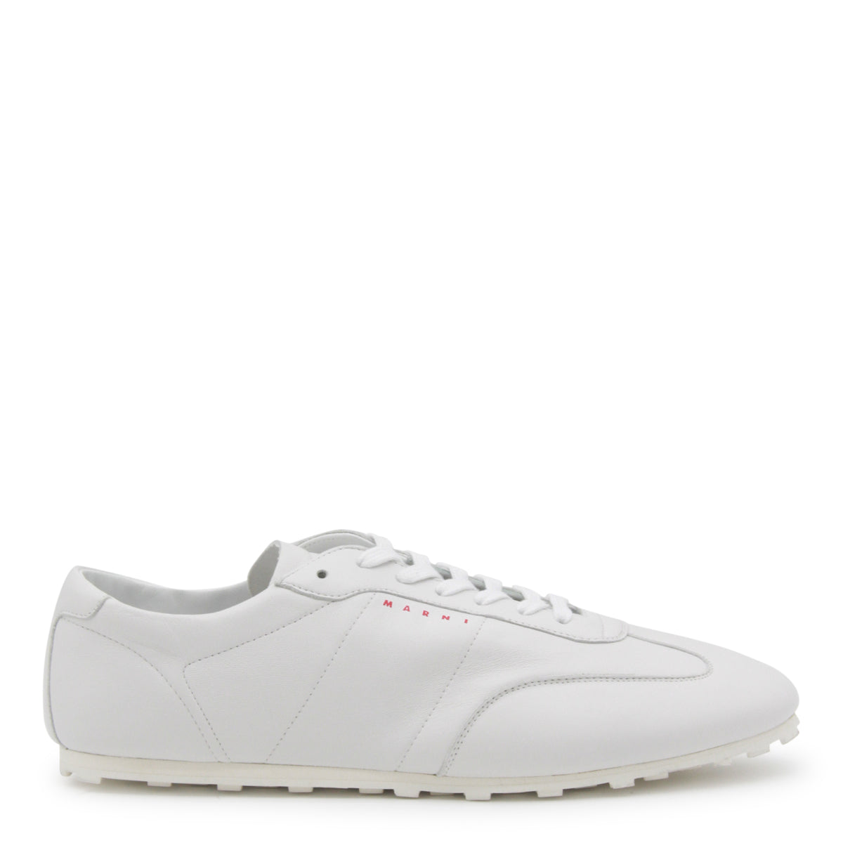 WHITE LEATHER SOFTY SOCCER SNEAKERS