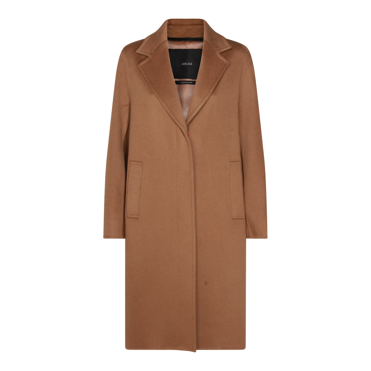 CAMEL CASHMERE ARDENNE COAT