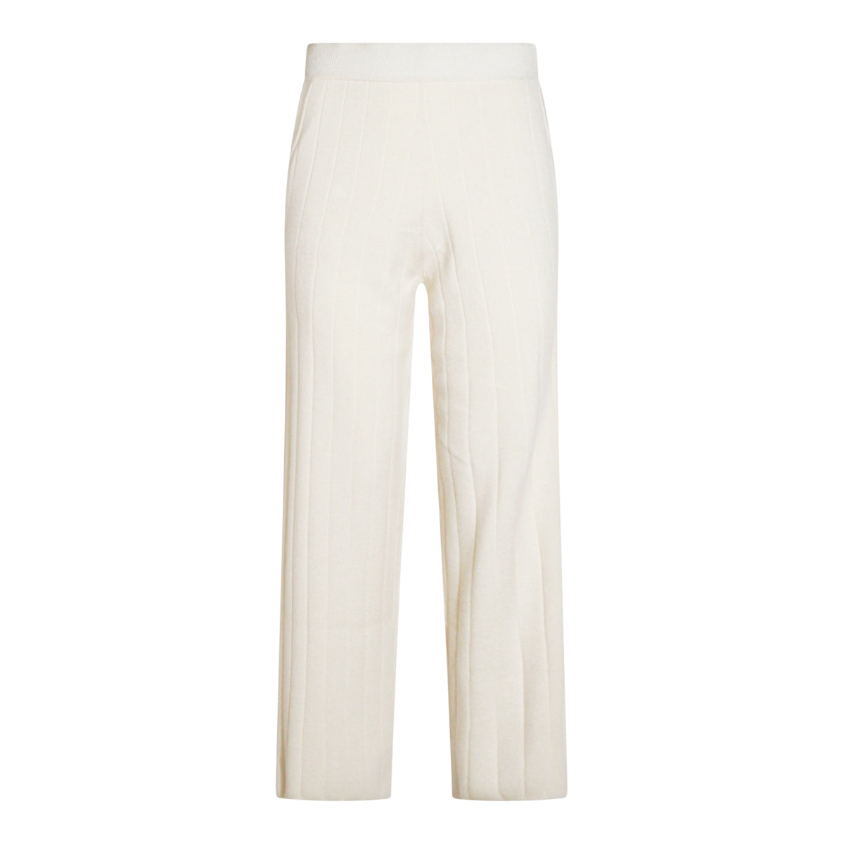 WHITE CASHMERE JARDIN PANTS