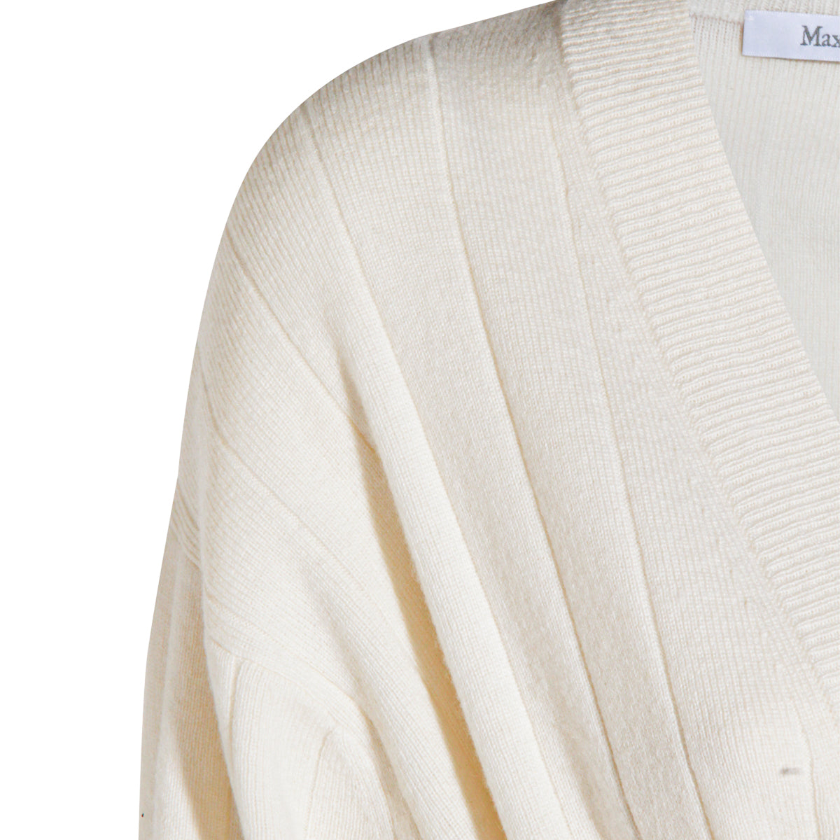 WHITE WOOL GIUSTO KNITWEAR