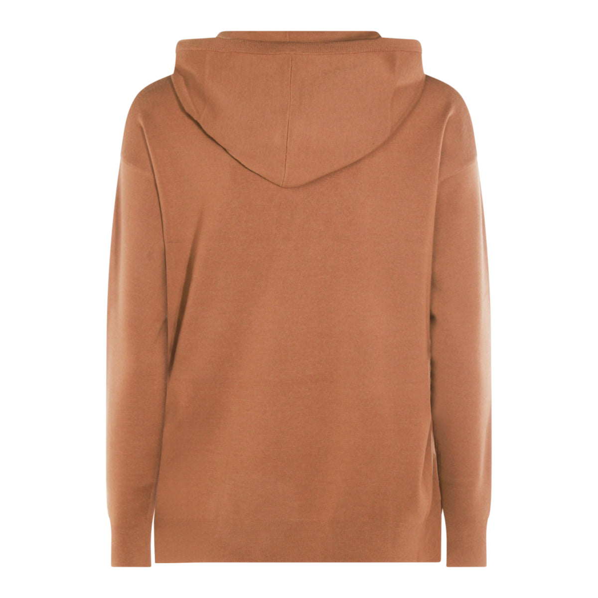CAMEL WOOL SWEATSHIRT
