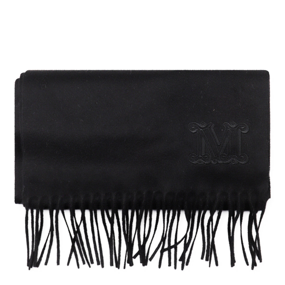 BLACK DALIA CASHMERE SCARVES