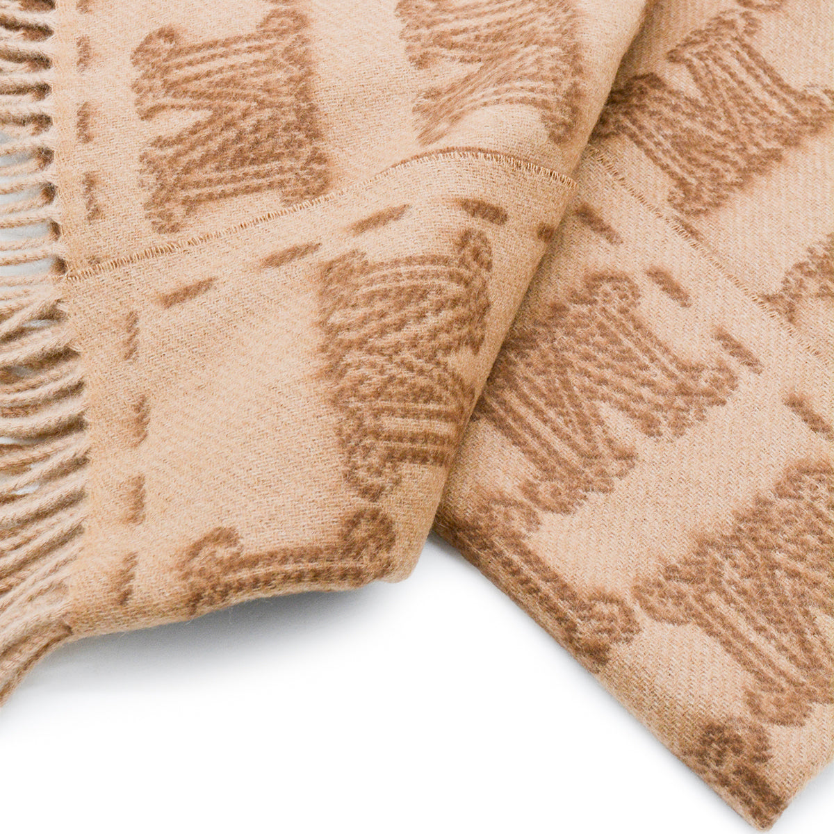 CAMEL CASHMERE SCARVES