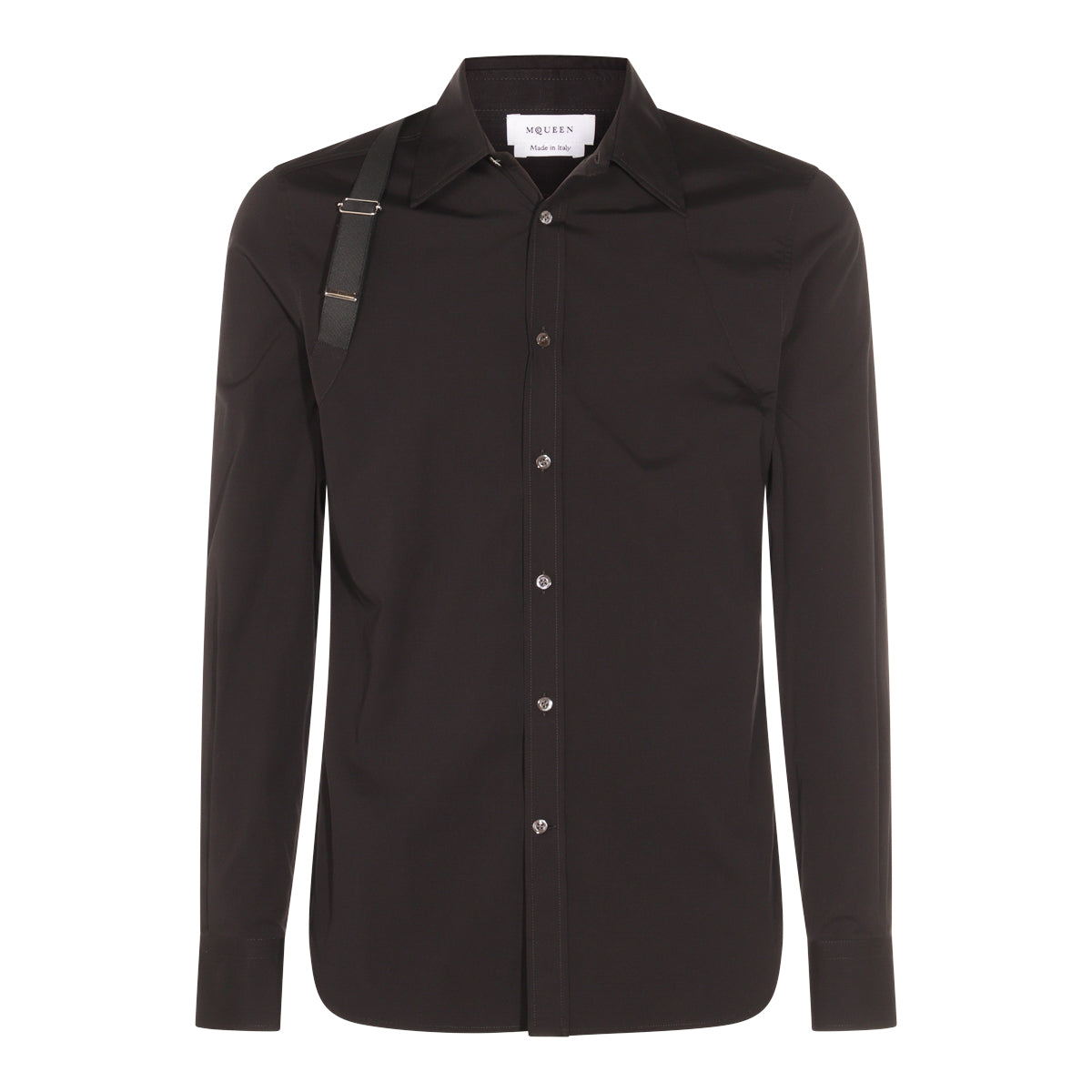BLACK COTTON SHIRT