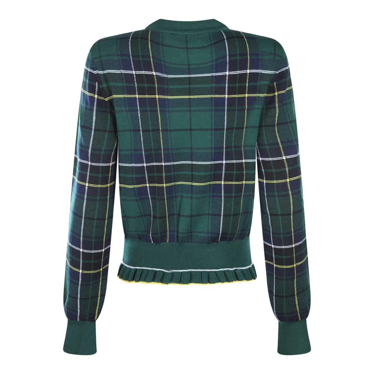 DARK GREEN WOOL KNITWEAR