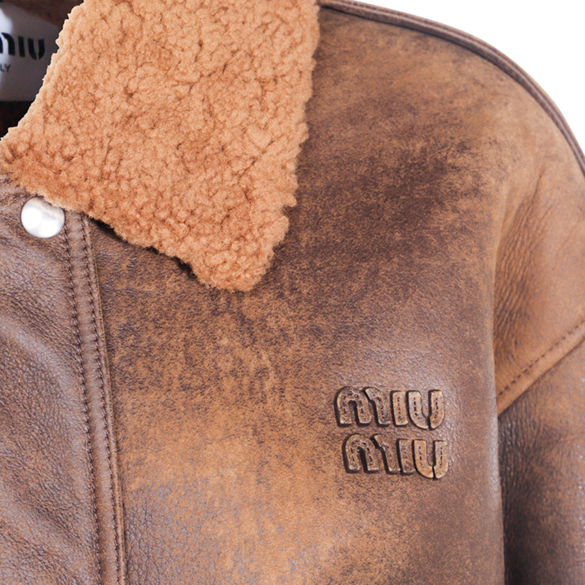 BROWN LEATHER JACKET
