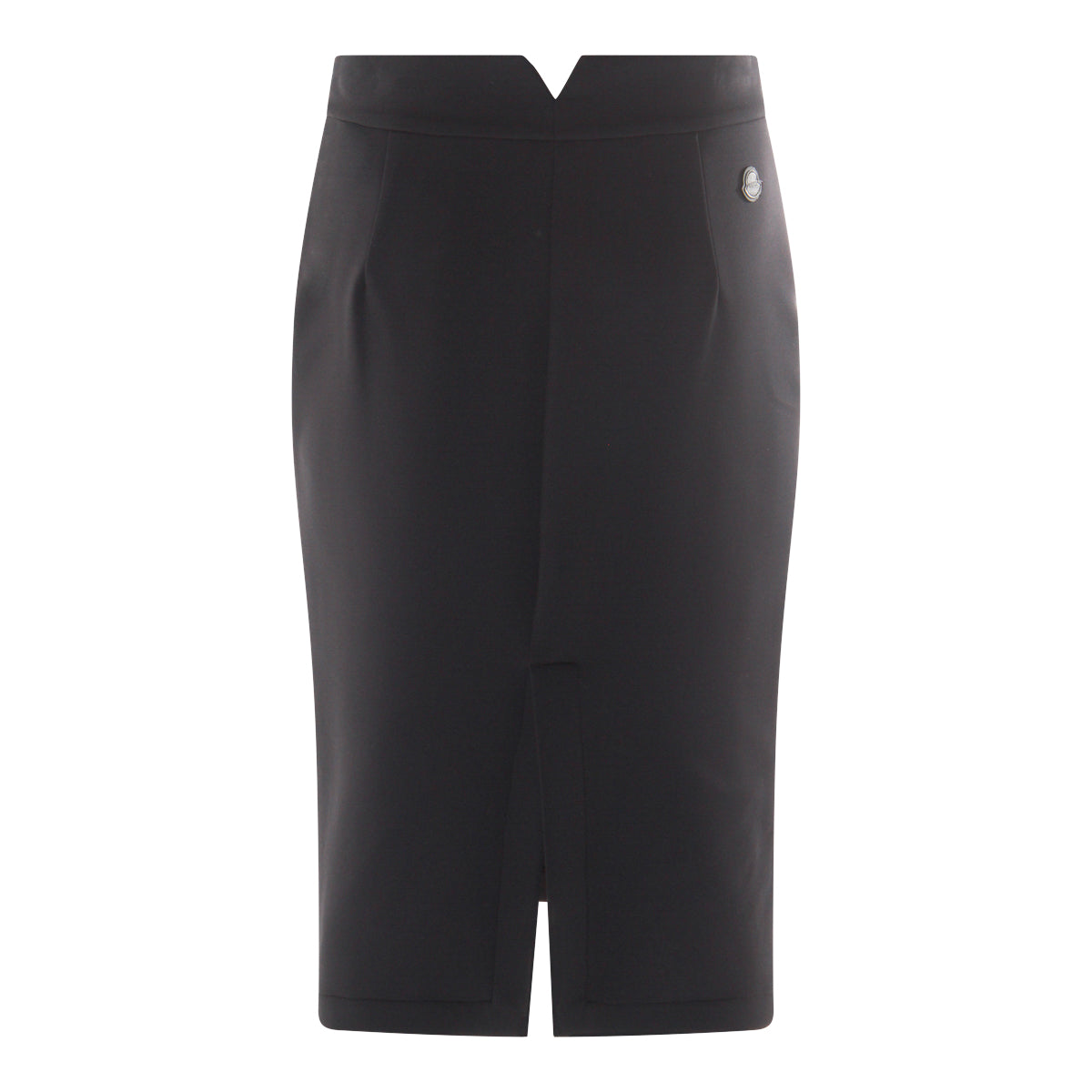 BLACK MIDI SKIRT