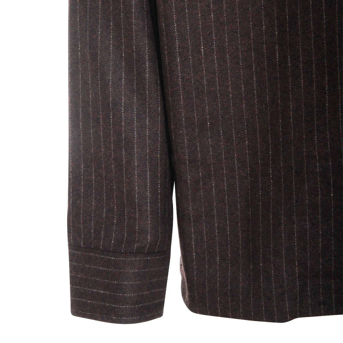 BROWN WOOL SHIRT