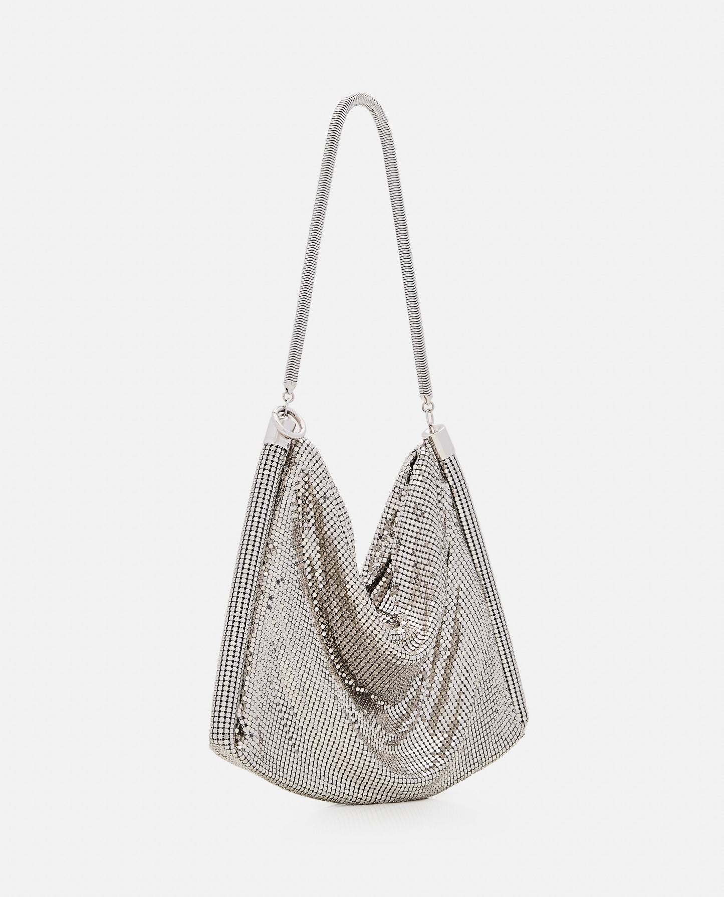 PIXEL TUBE ALUMINUM SHOULDER BAG