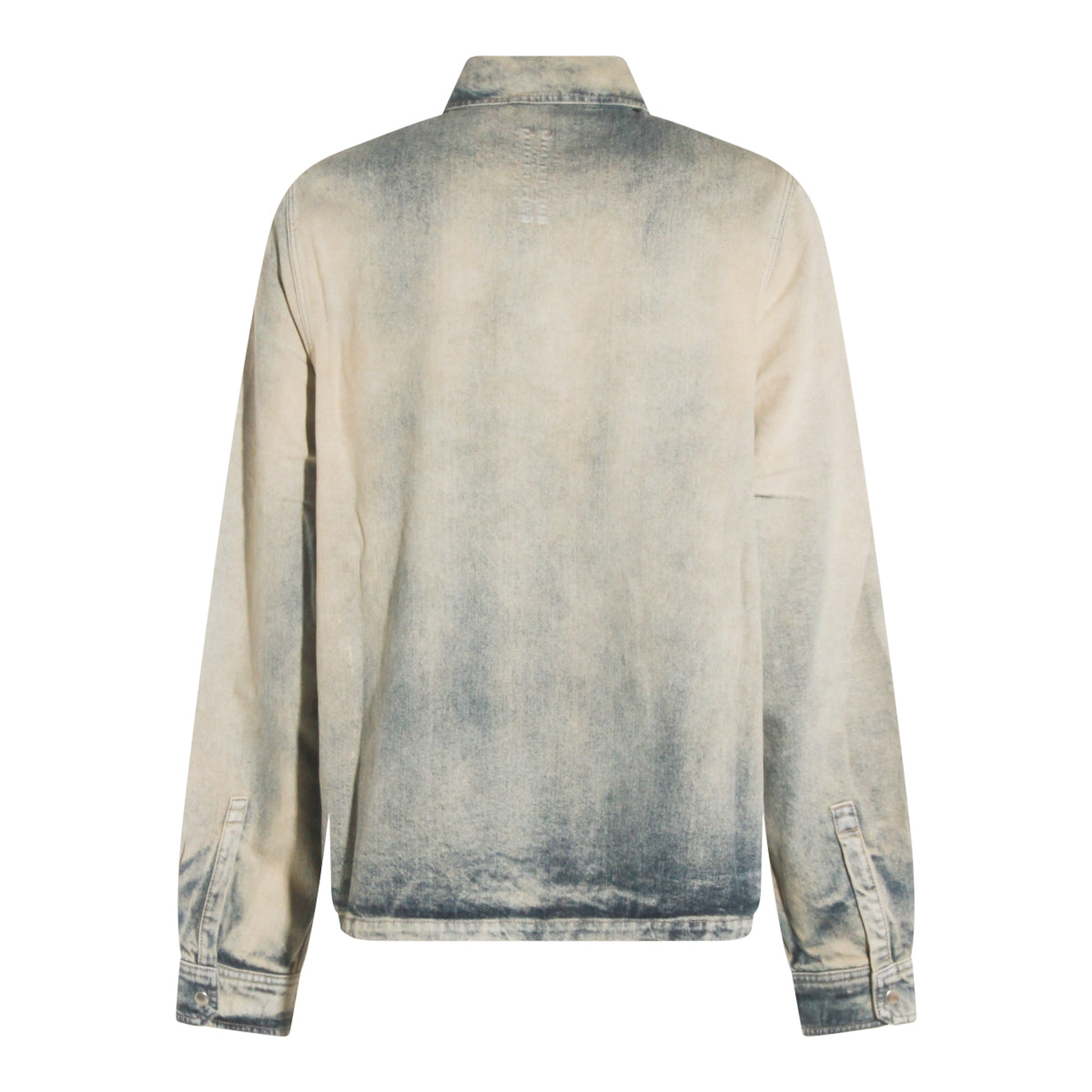 WHITE COTTON DENIM JACKET