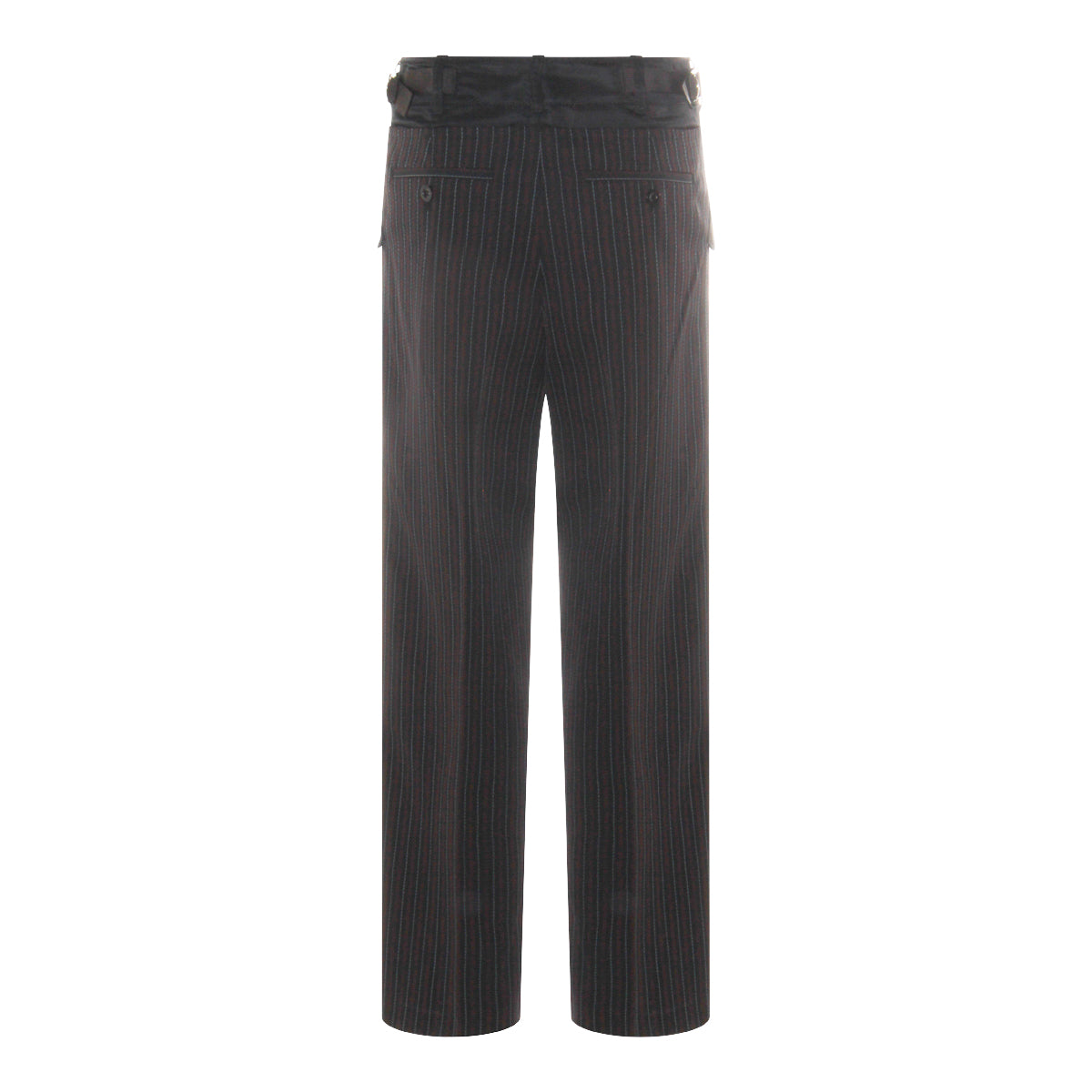 BLACK WOOL PANTS