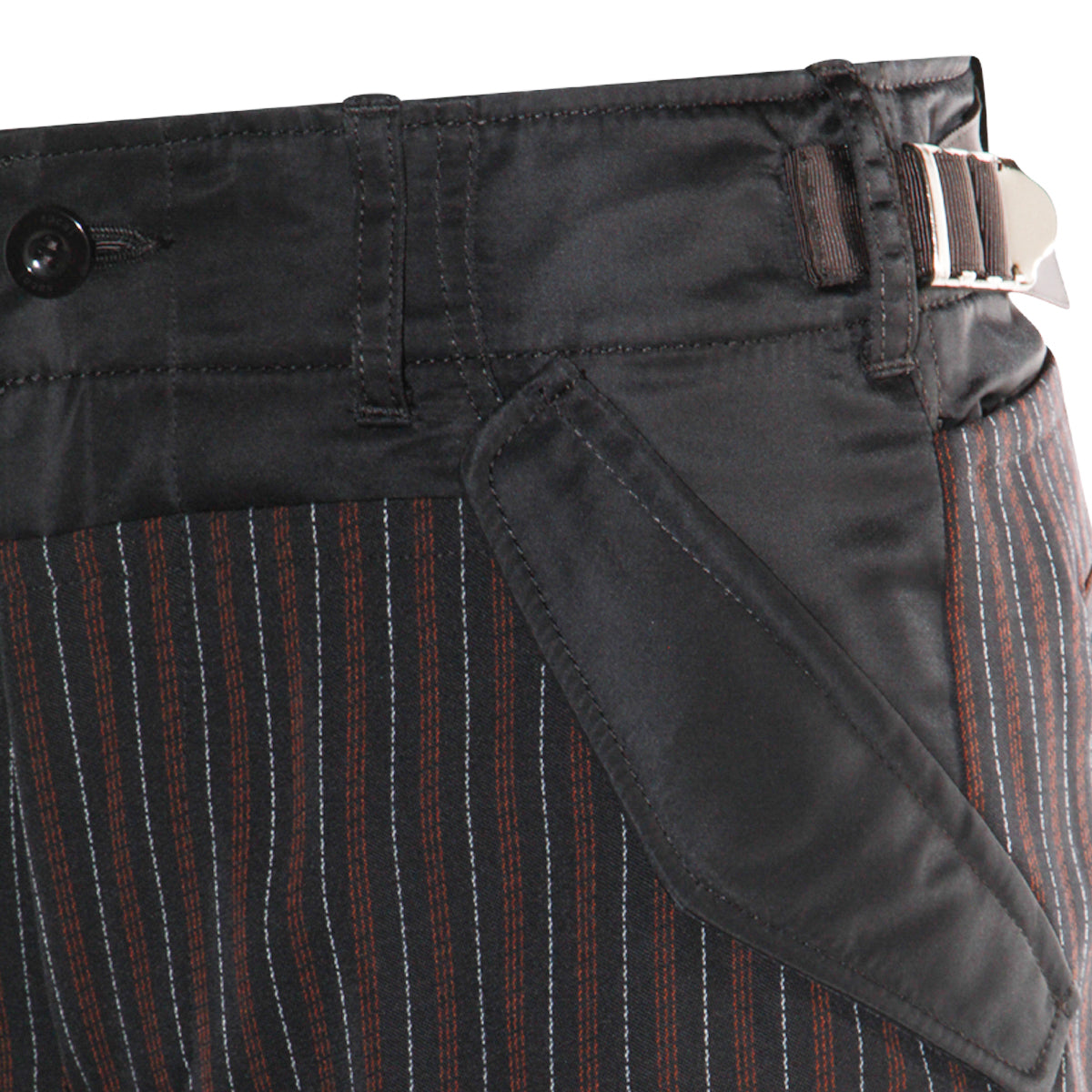 BLACK WOOL PANTS