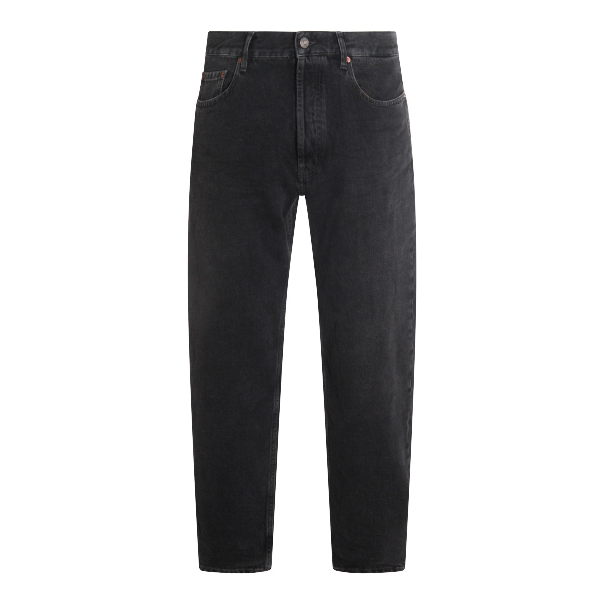 BLACK COTTON DENIM JEANS