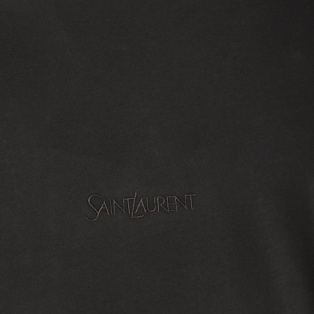 DARK GREY COTTON T-SHIRT