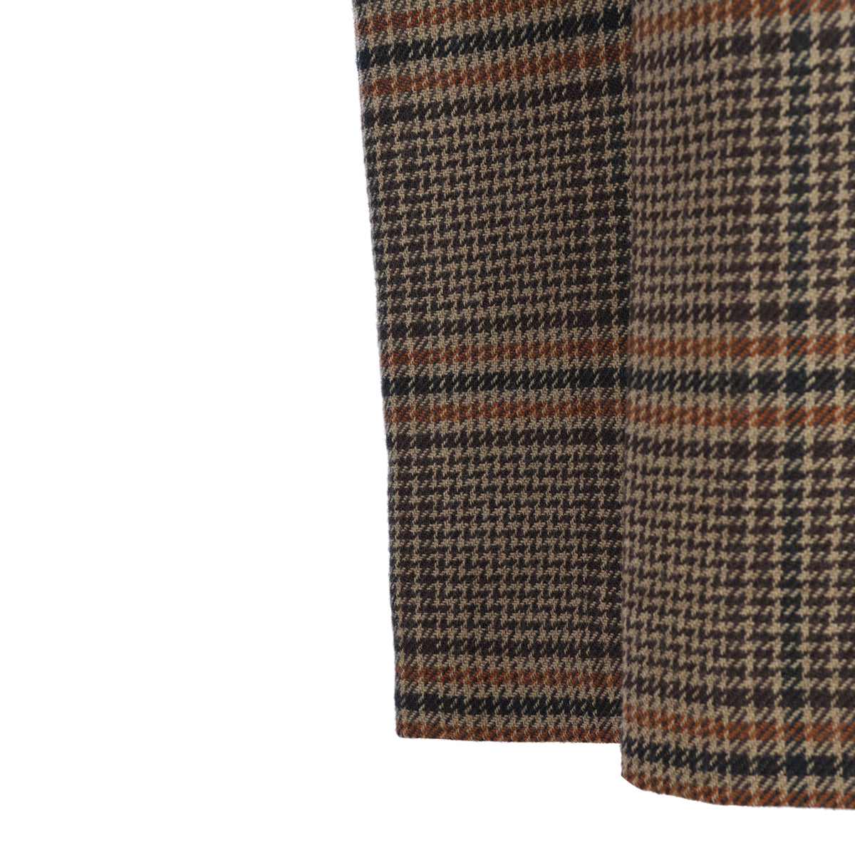 BROWN WOOL SKIRT