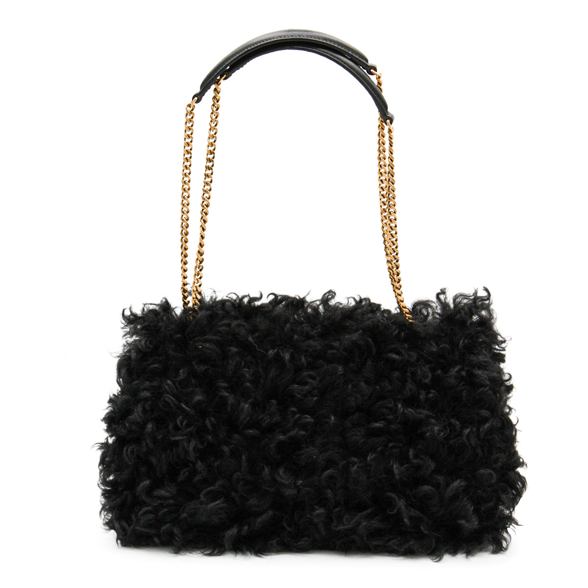 BLACK JAMIE MEDIUM SHOULDER BAG