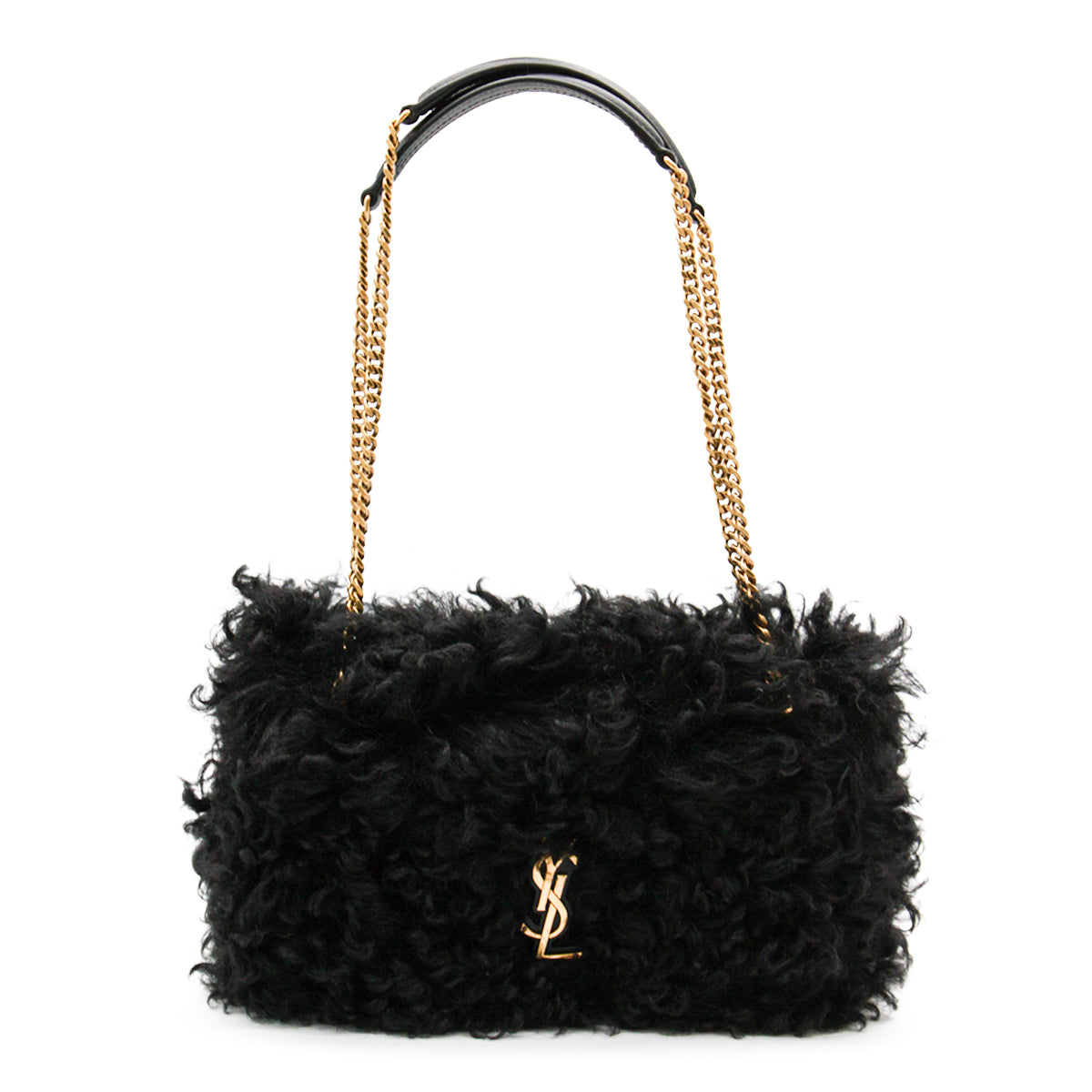 BLACK JAMIE MEDIUM SHOULDER BAG