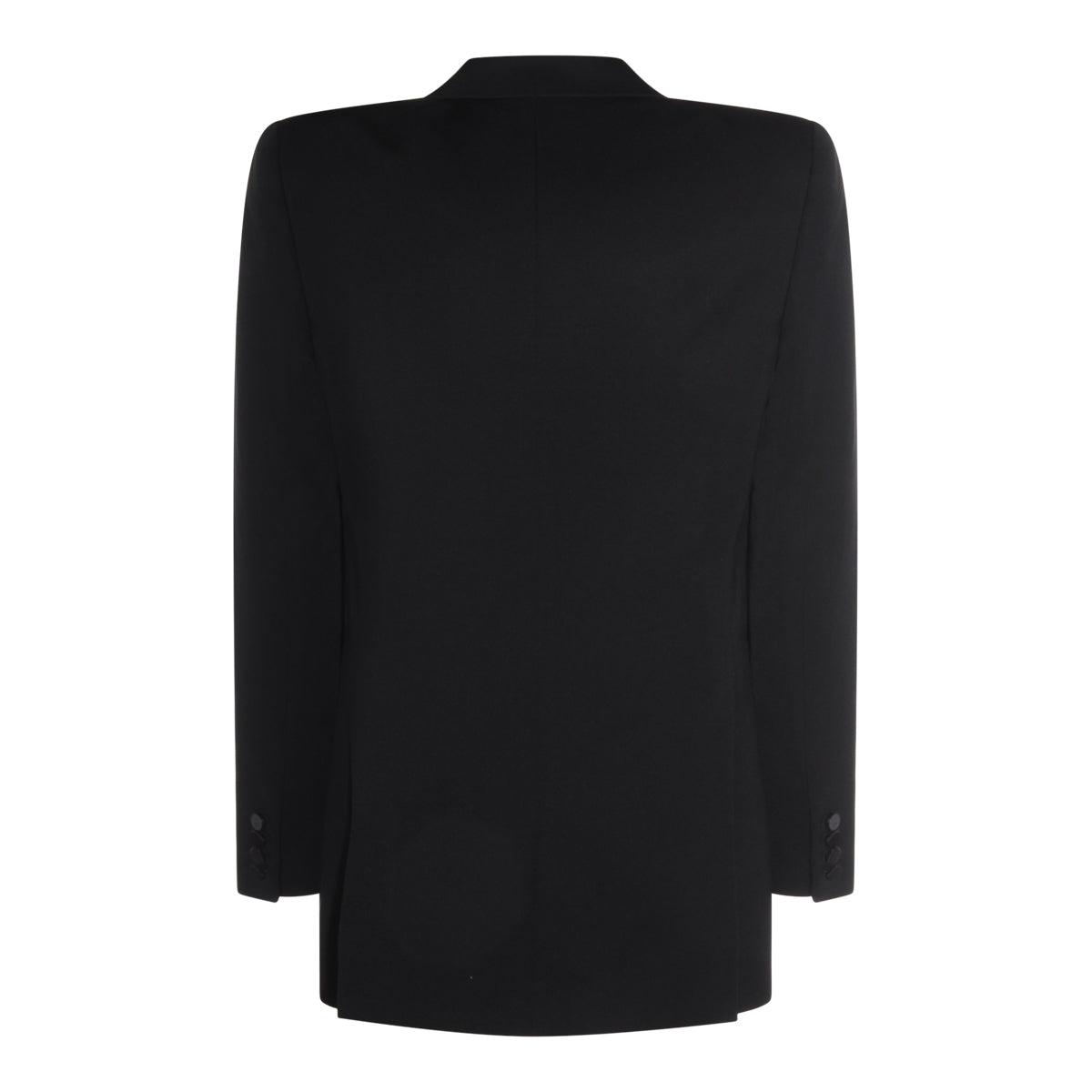 BLACK WOOL BLAZER