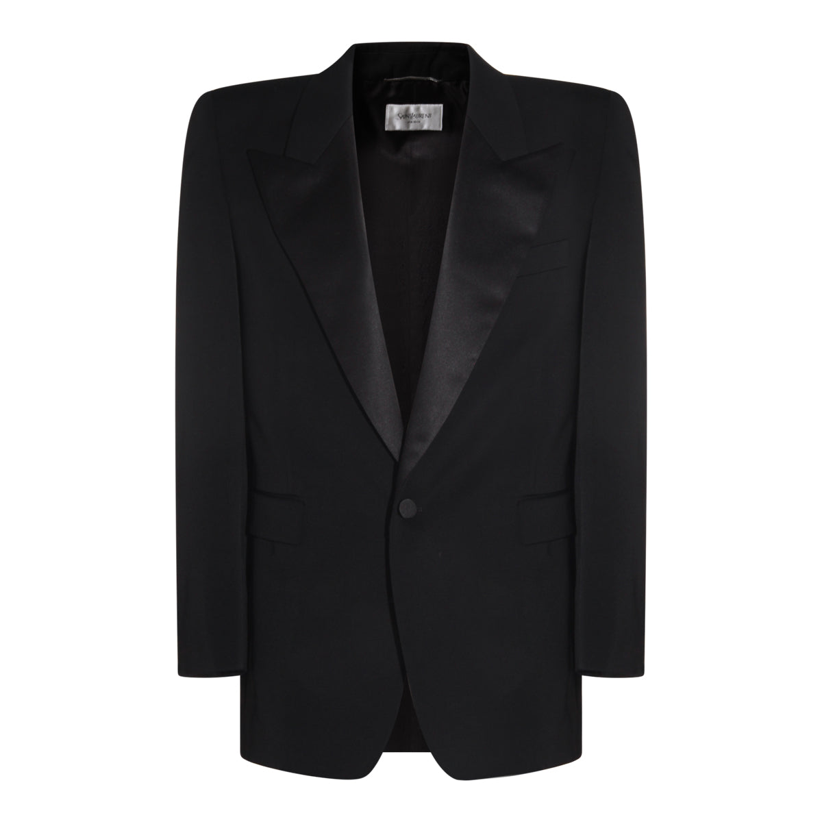 BLACK WOOL BLAZER