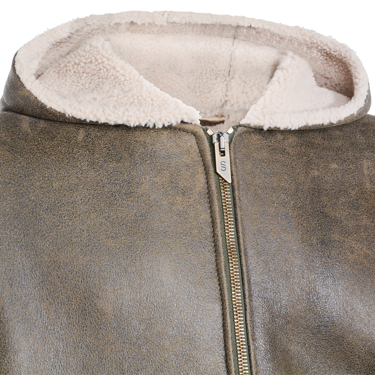BROWN LEATHER JACKET