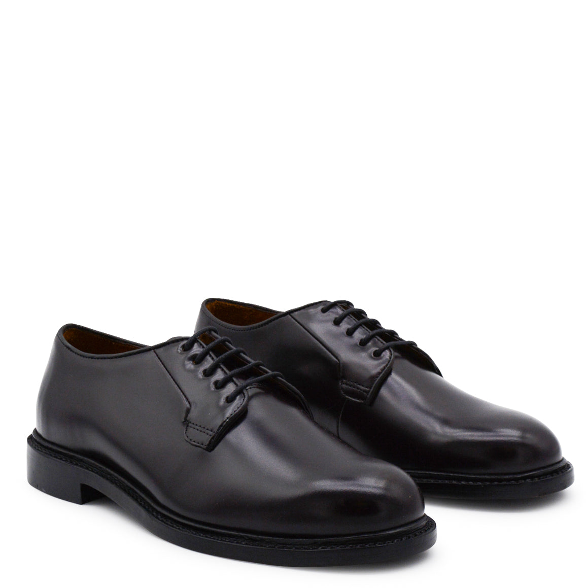 BURGUNDY LEATHER MILTON GYW LACE UP SHOES