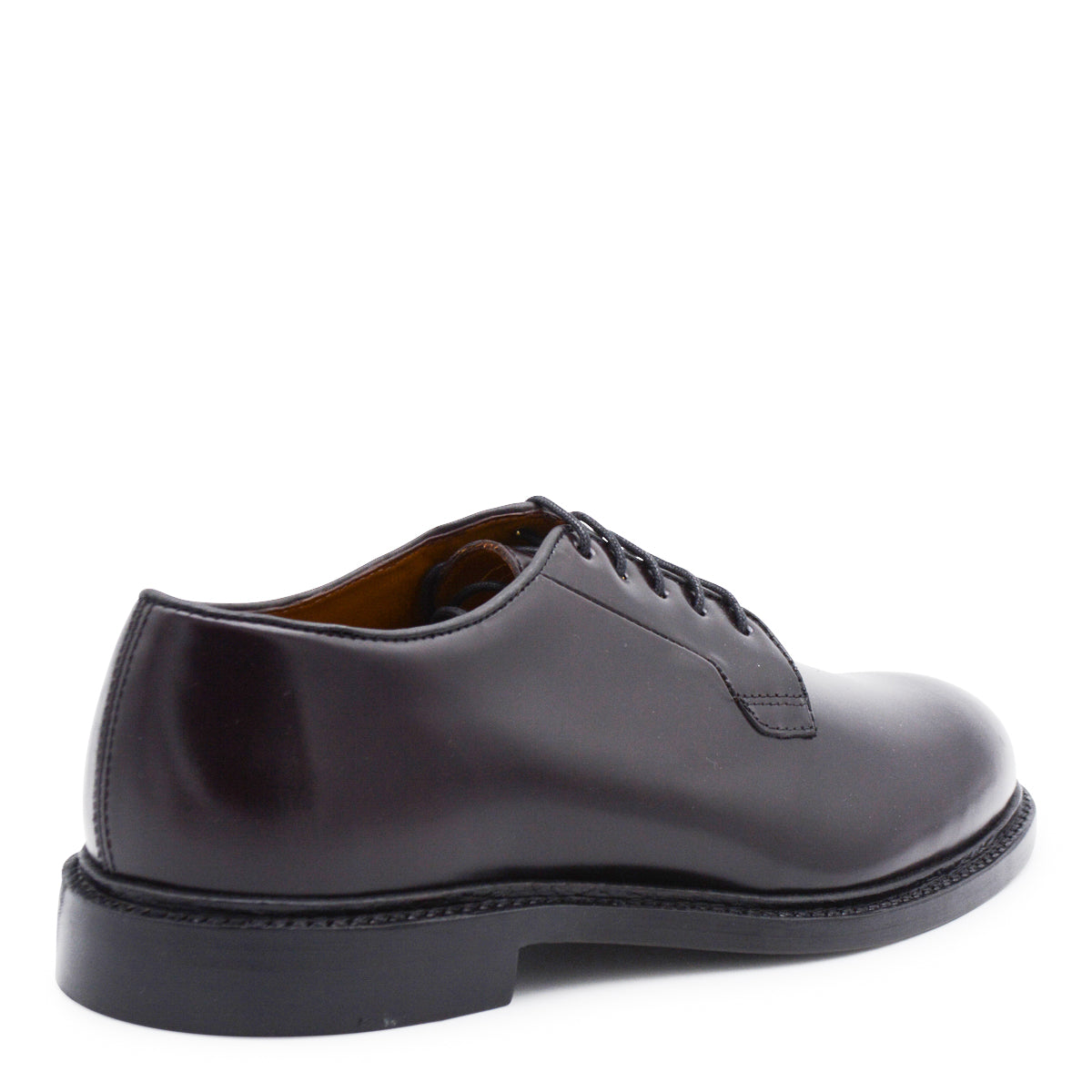 BURGUNDY LEATHER MILTON GYW LACE UP SHOES