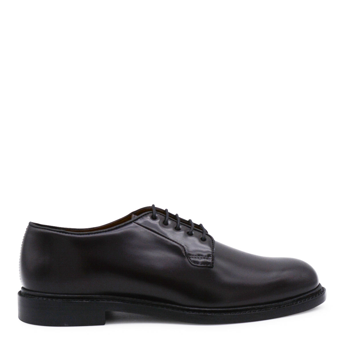 BURGUNDY LEATHER MILTON GYW LACE UP SHOES