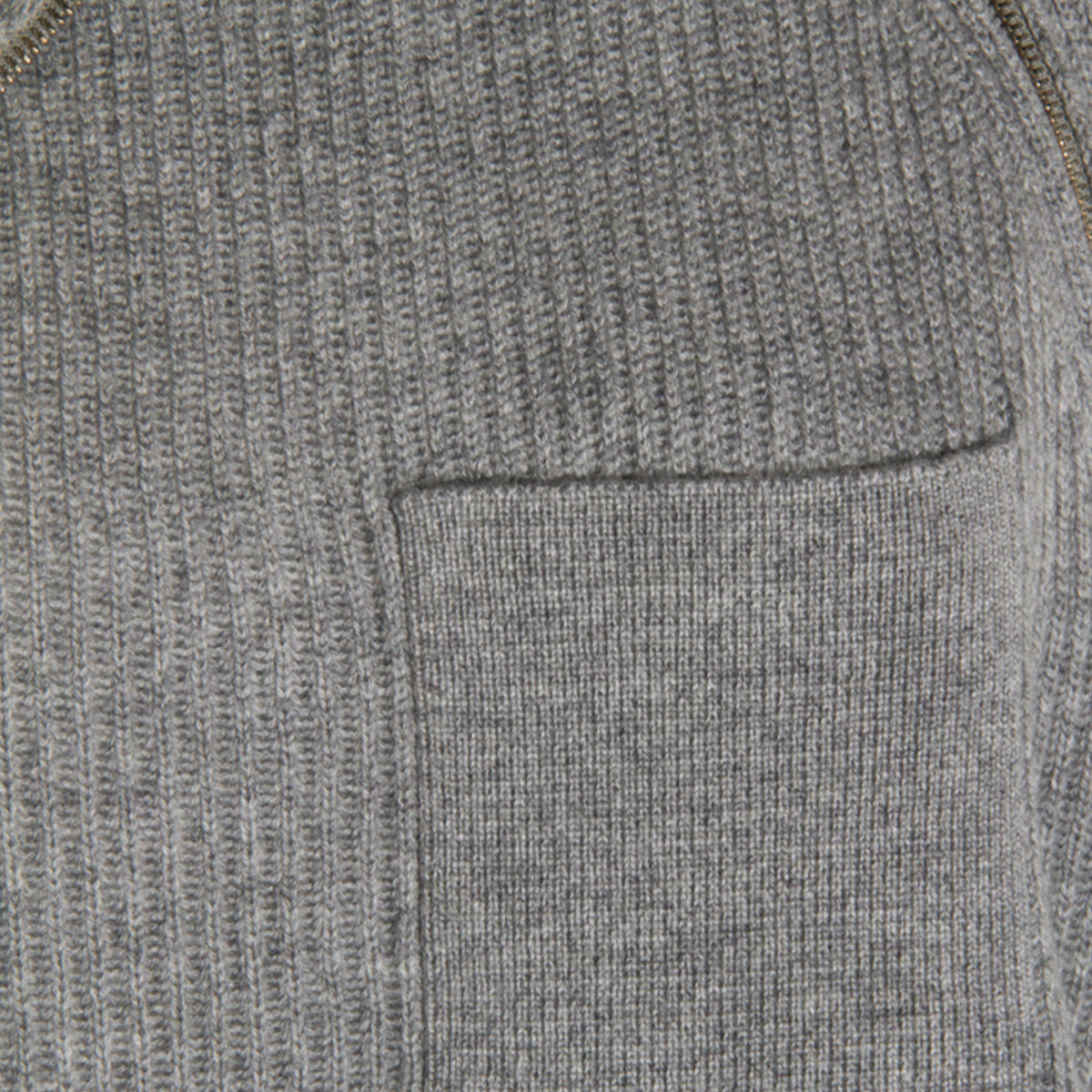 GREY WOOL KNITWEAR