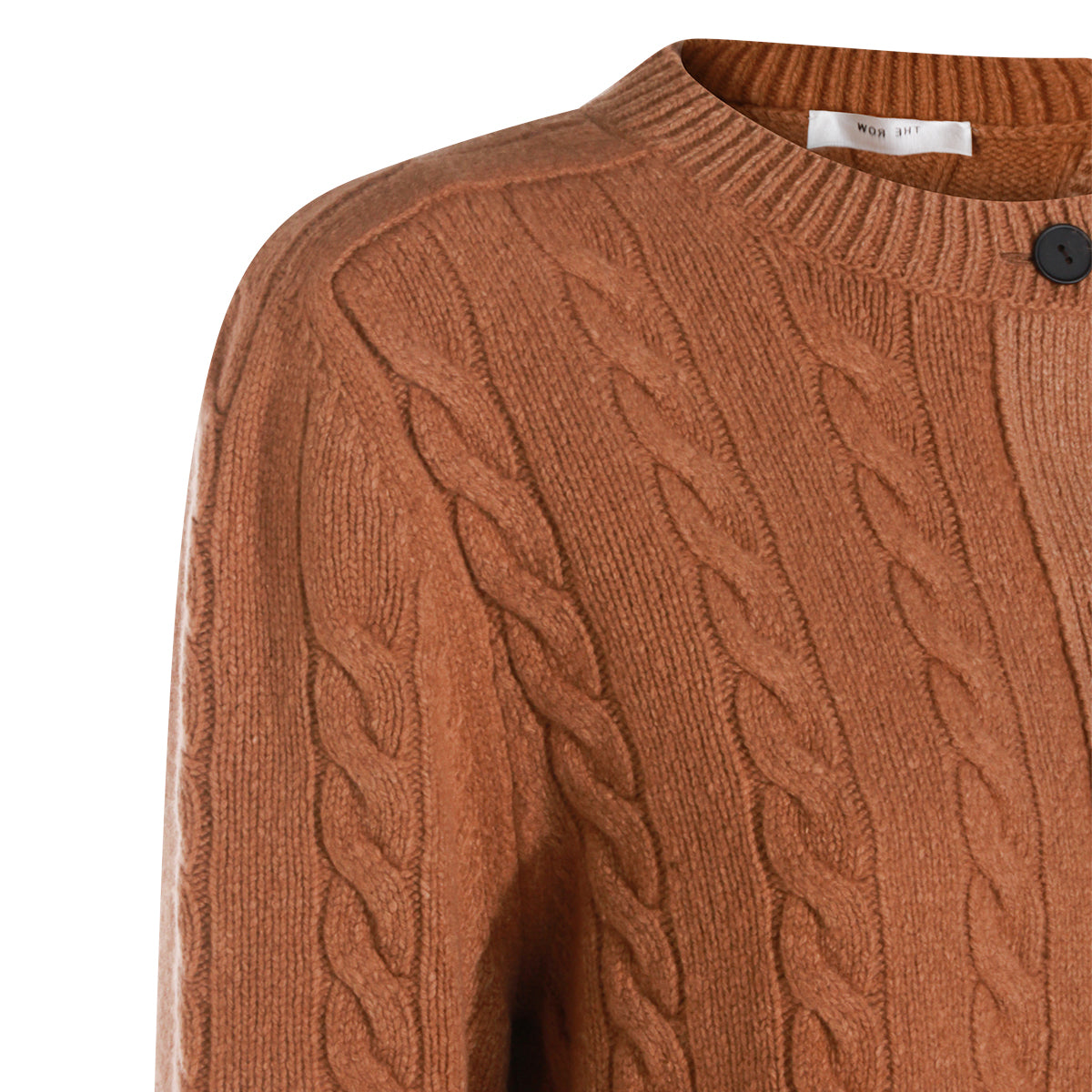 BROWN WOOL KNITWEAR