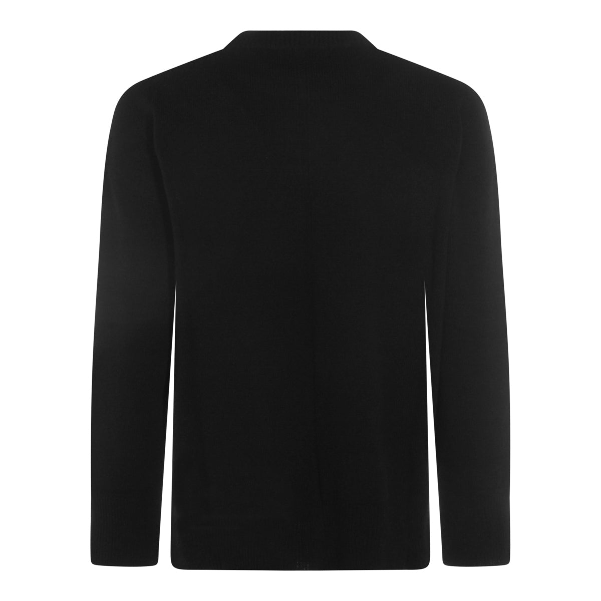 BLACK WOOL KNITWEAR