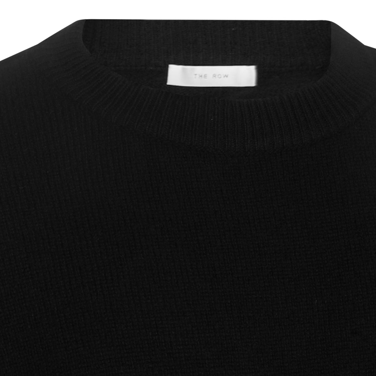 BLACK WOOL KNITWEAR
