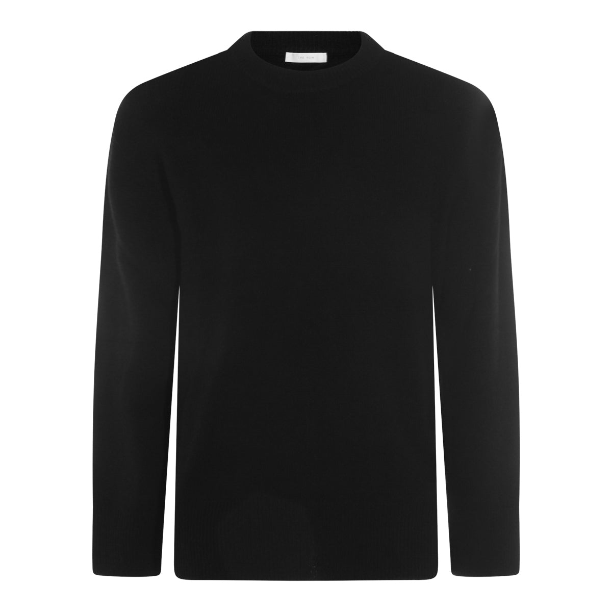 BLACK WOOL KNITWEAR