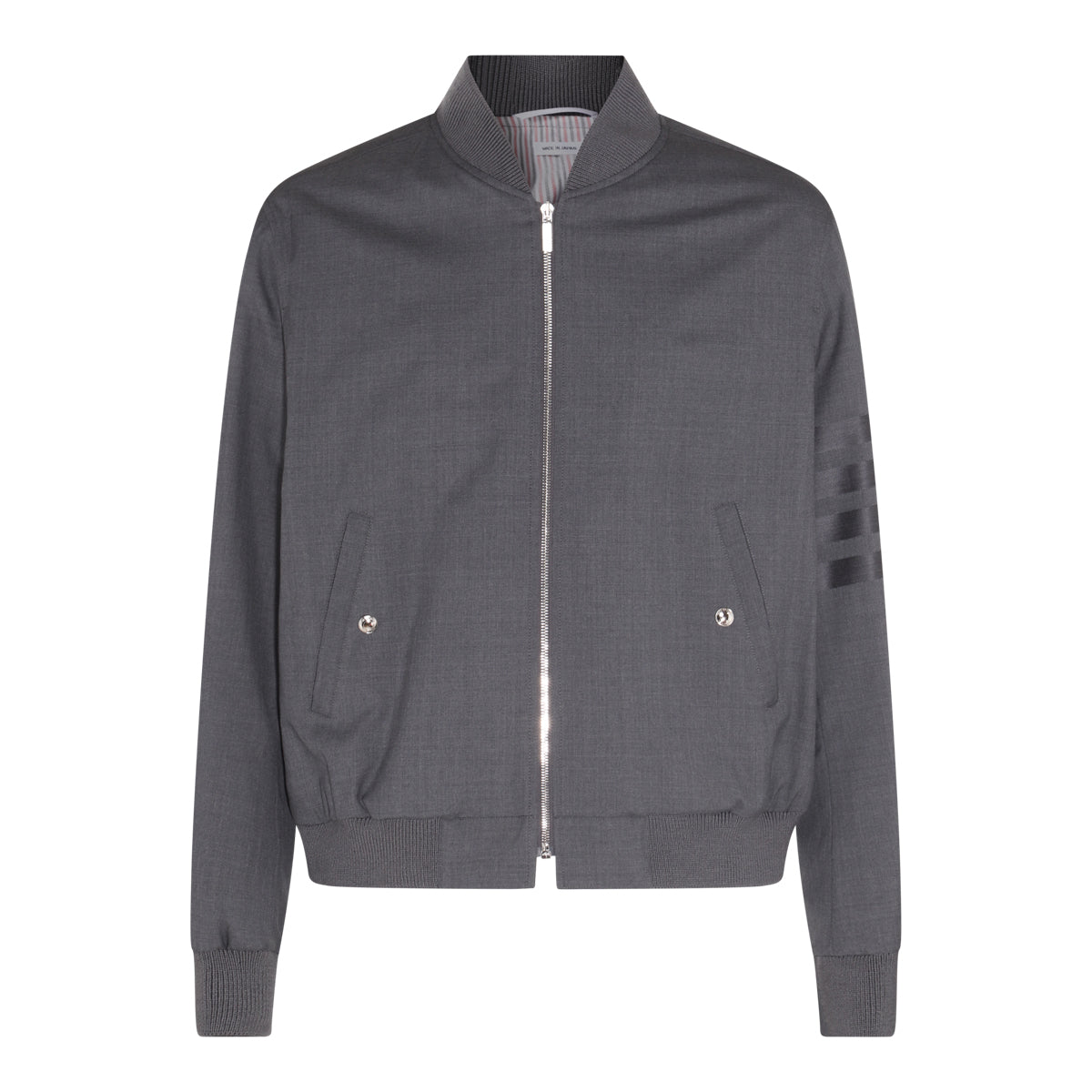 DARK GREY WOOL KNITWEAR