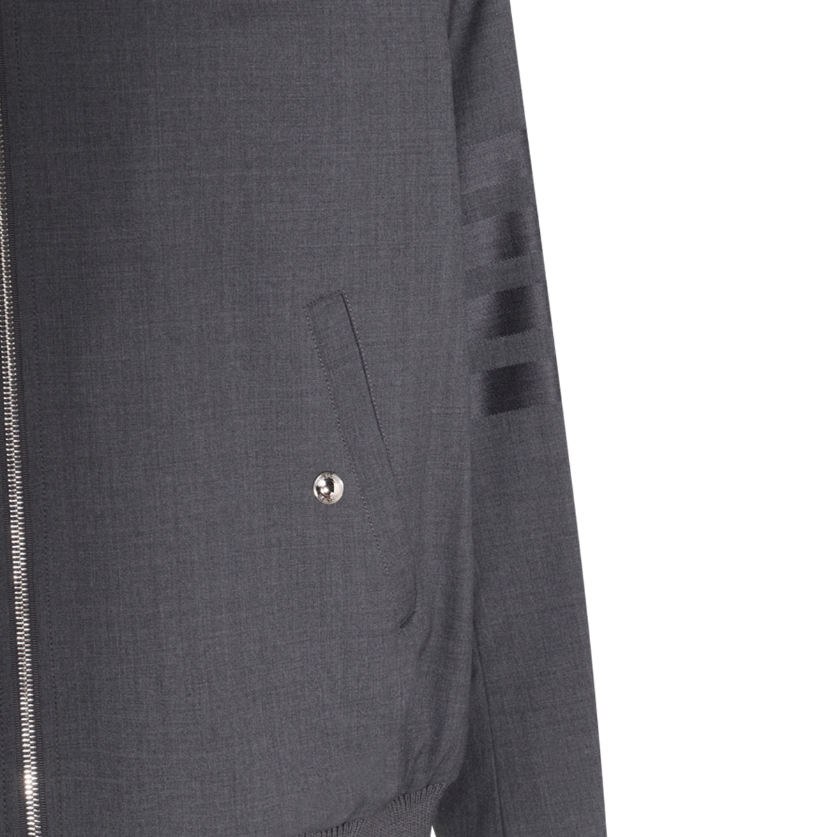 DARK GREY WOOL KNITWEAR