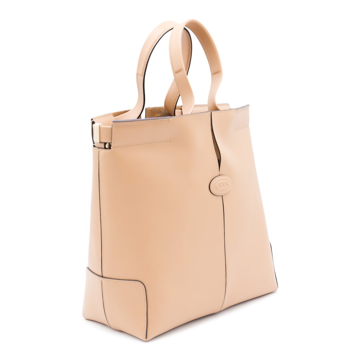 LIGHT PINK LEATHER TOTES