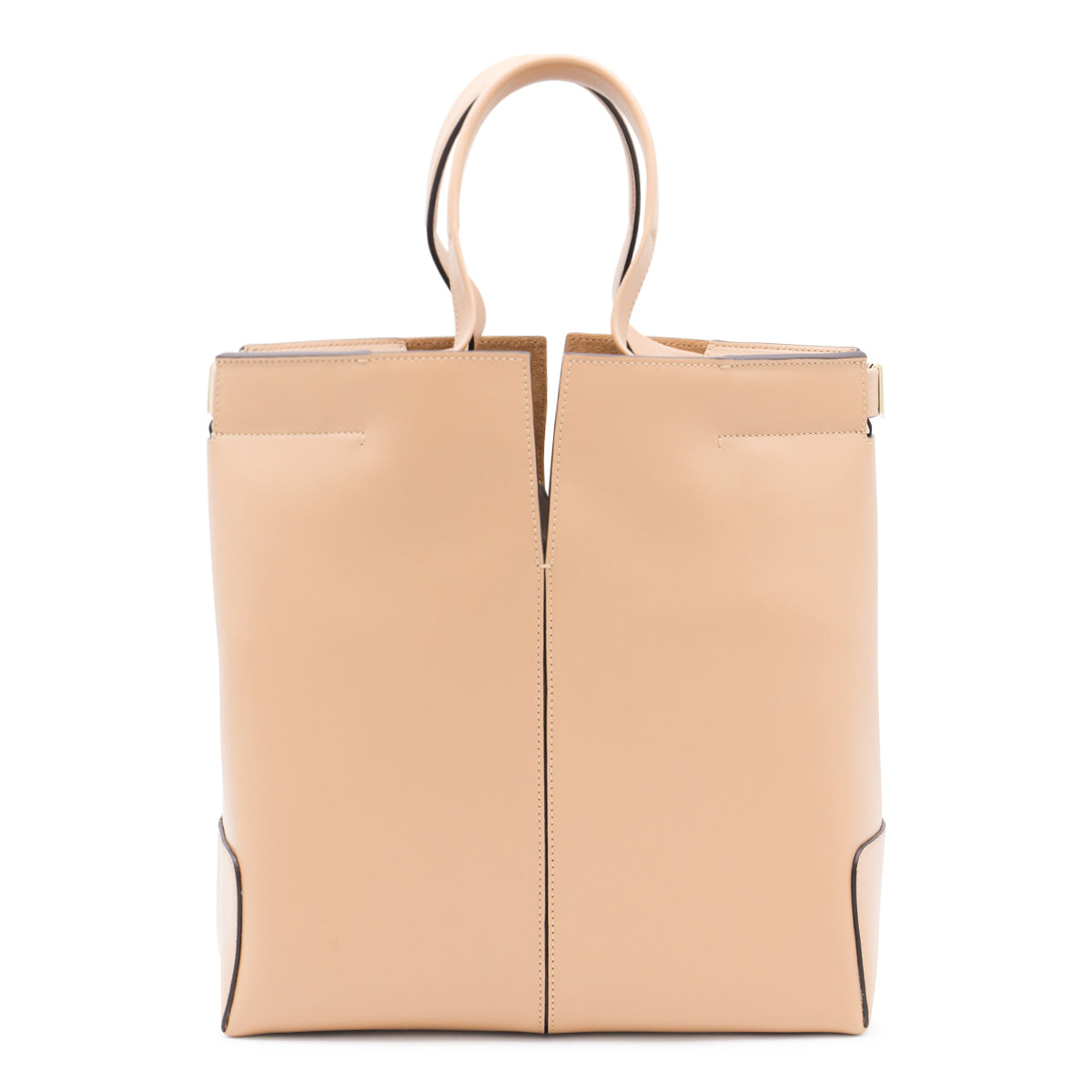 LIGHT PINK LEATHER TOTES