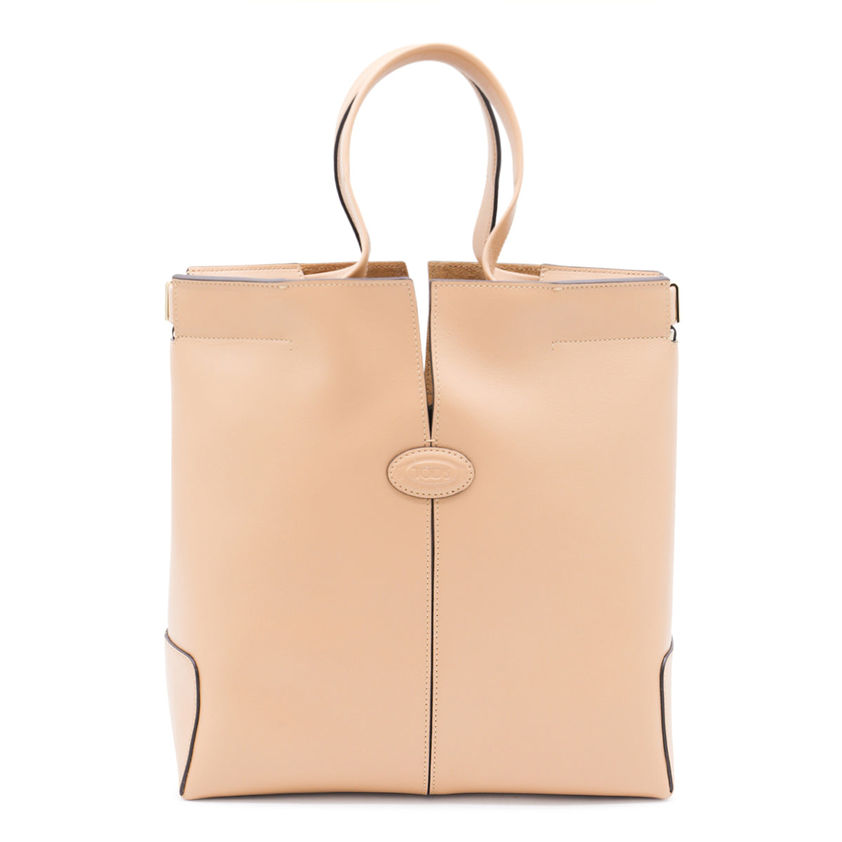 LIGHT PINK LEATHER TOTES