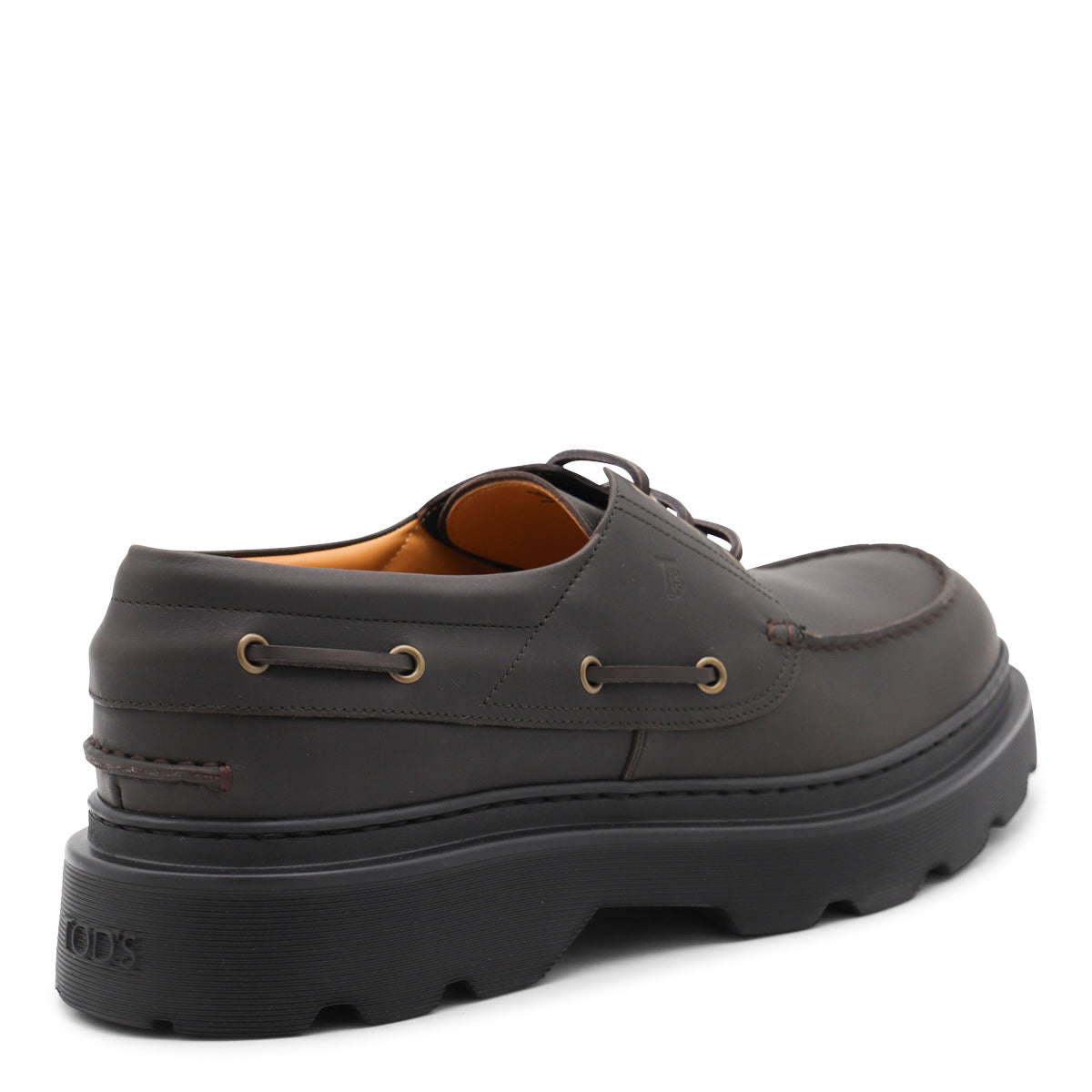 BROWN LEATHER LOAFERS