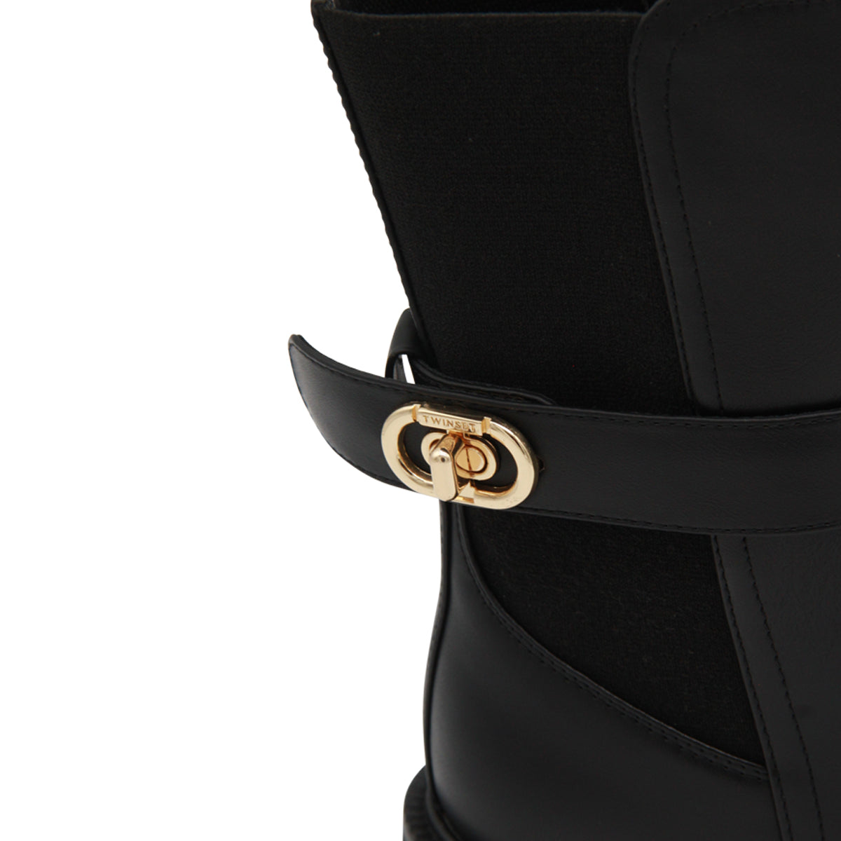 BLACK LEATHER BOOTS