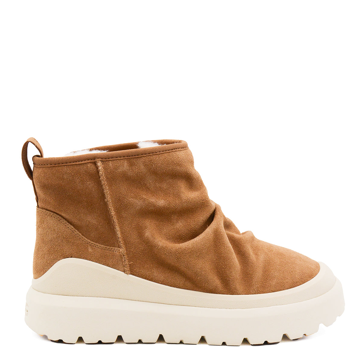 CAMEL LEATHER BOOTS